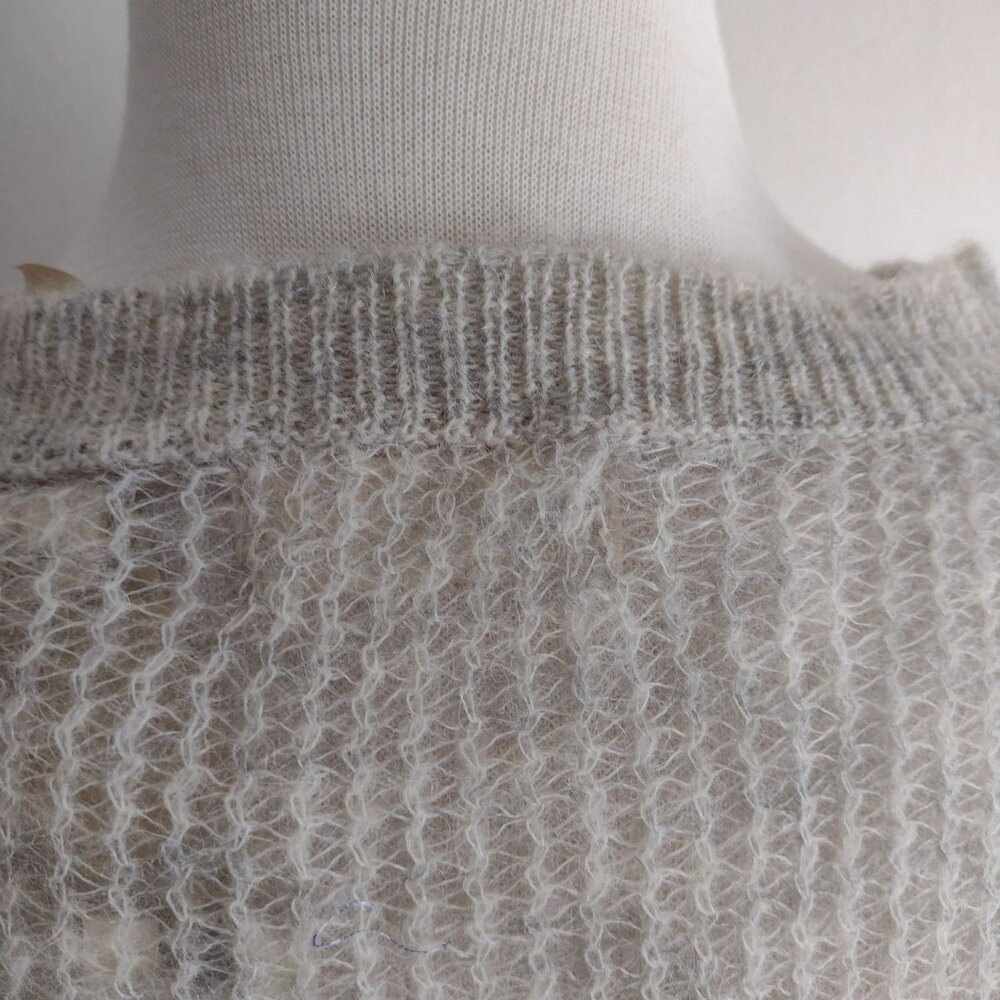 Anthropologie 2 pc Sweater Dress S NEW Alpaca Wool Swirl Print Midi - Picture 9 of 14